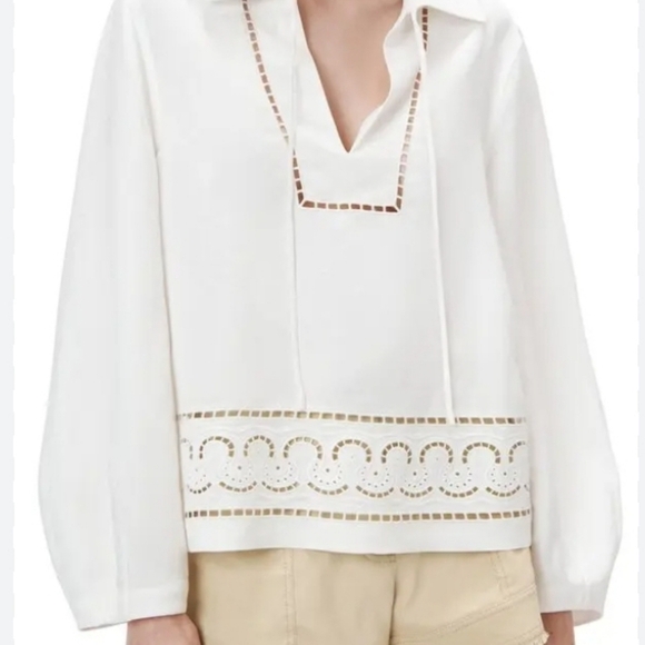 Jonathan Simhkai Eyelet Top - NWT ❤️ - Picture 11 of 11